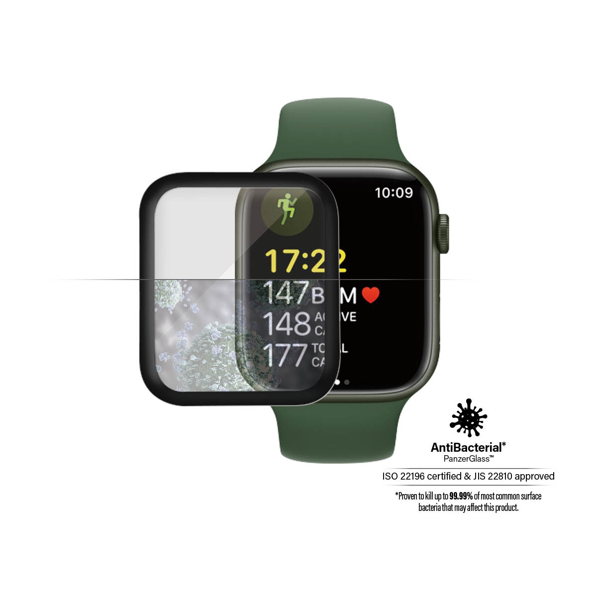 PanzerGlass Apple Watch Series 8, 7 41mm | SP Glass 93313532_1684551680