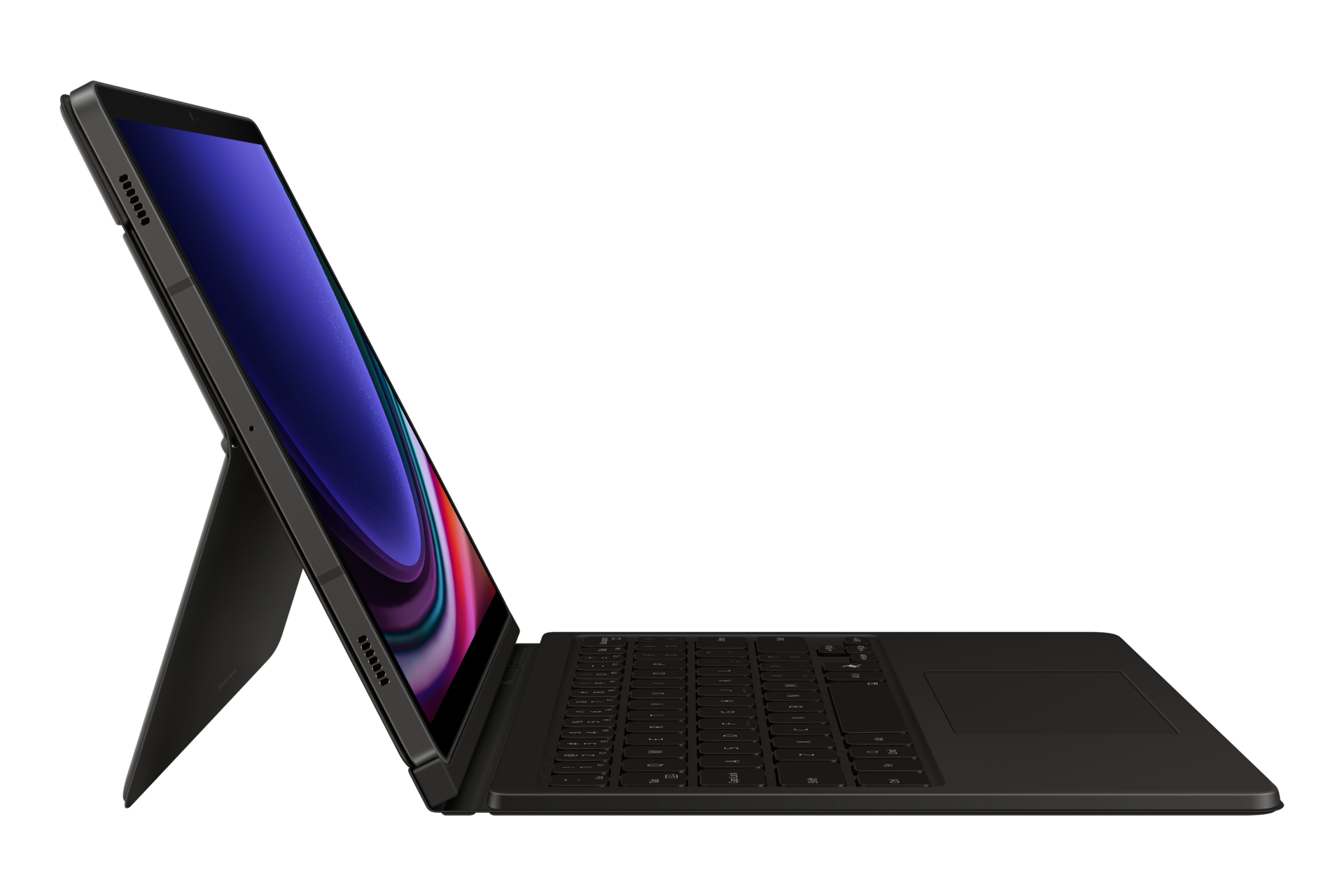 Samsung Book Cover Keyboard für Galaxy Tab S9/9 FE/S10 Black 9957c40a087bdfe2fa55619c19cadb67c853e435