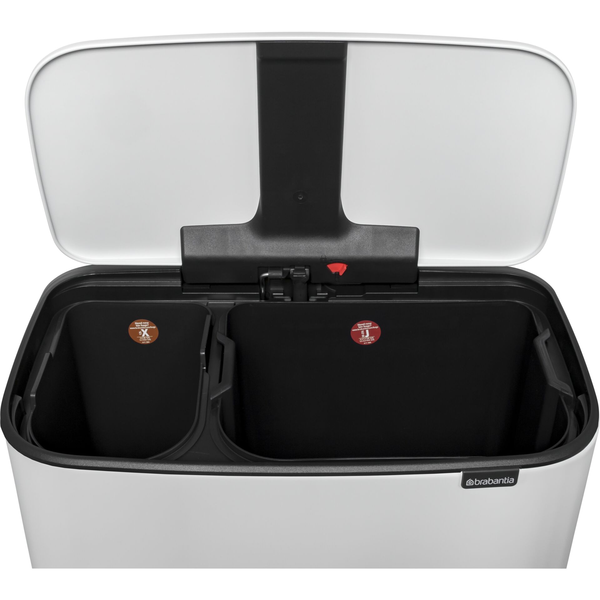 Brabantia Bo Treteimer weiss, 11 + 23 L