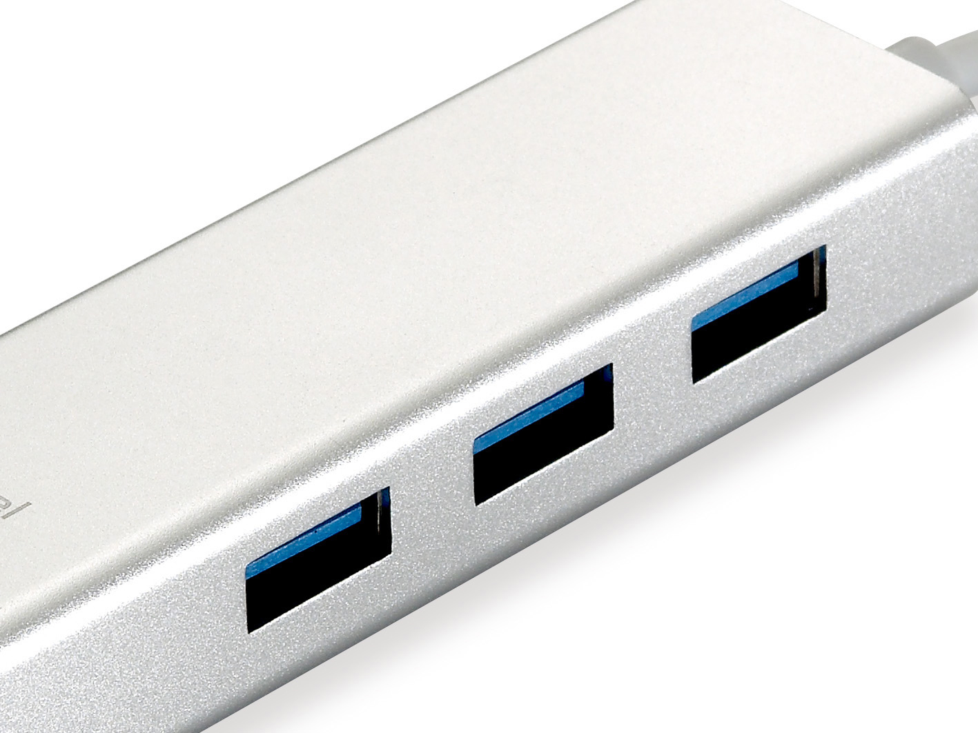 LevelOne Gigabit USB-C Netzwerkadapter mit USB Hub
