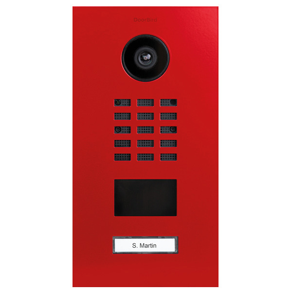 DoorBird D2101V IP Video Türstation V4A Edelstahl, RAL 3028