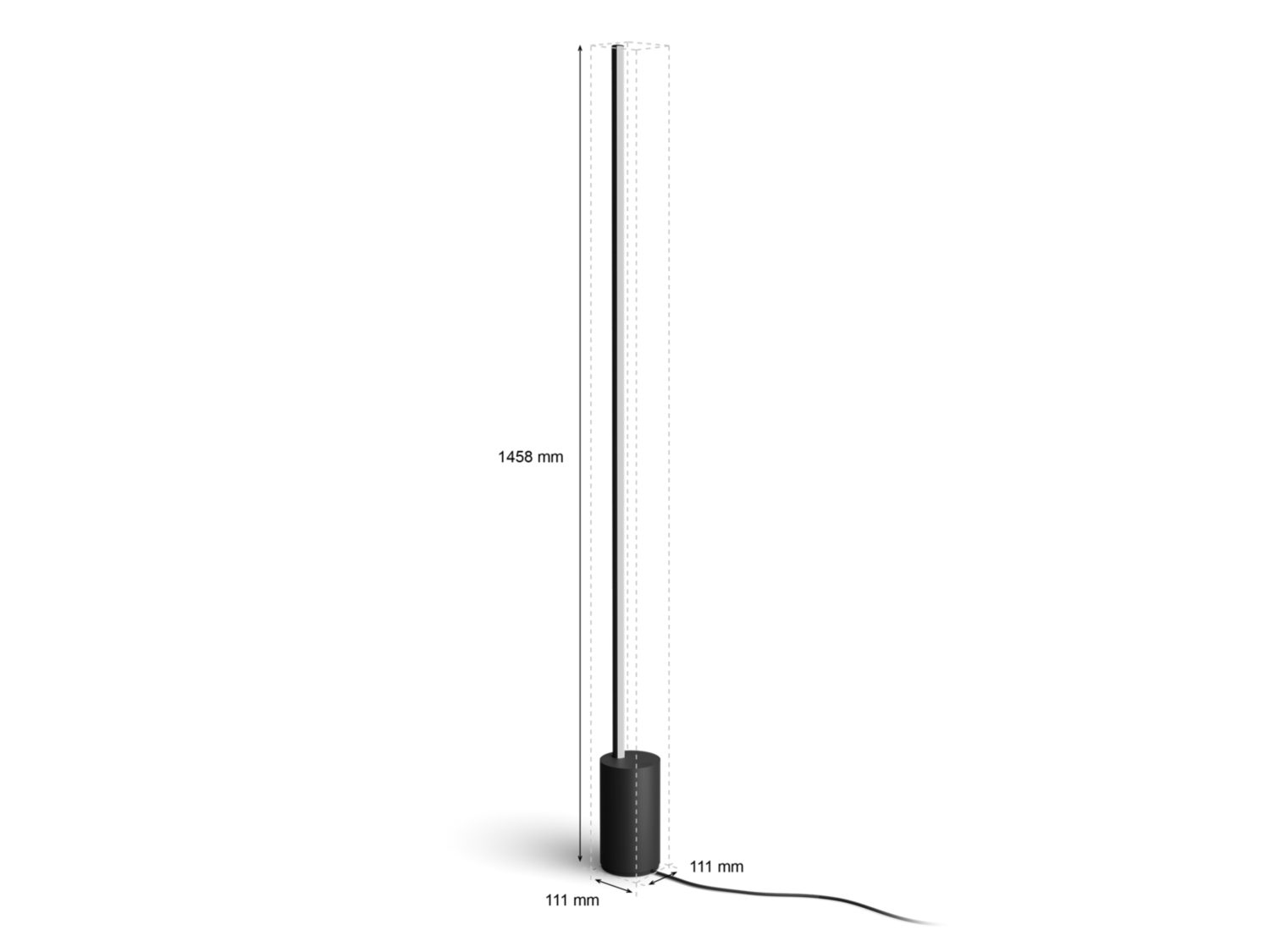 Philips Hue Gradient Signe Stehleuchte schwarz 93969751_4028733698