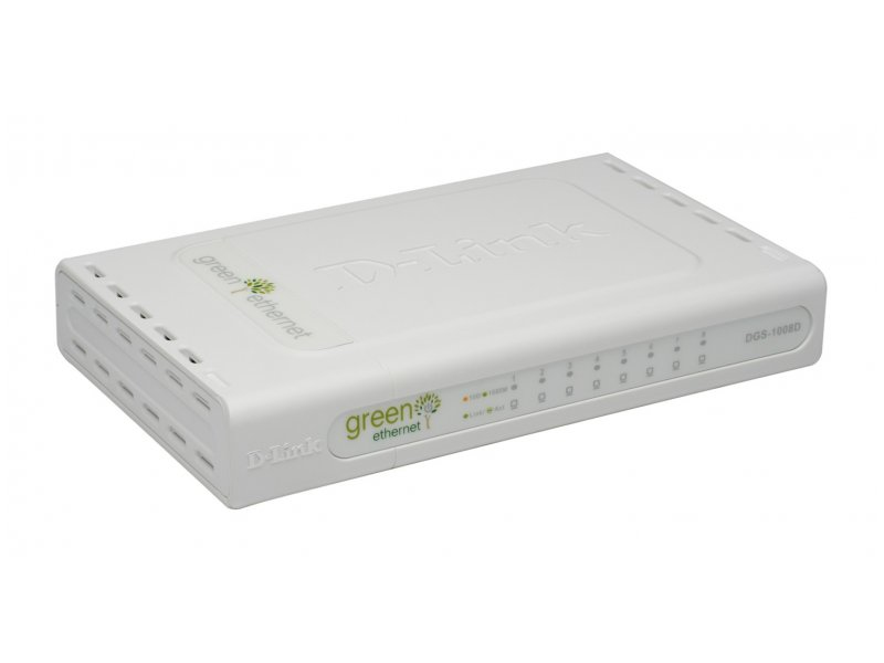 D-Link DGS-1008D/E Unmanaged network switch Weiß Netzwerk-Switch